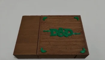 Компактный деревянный ящик/вышка/трекер DND.........