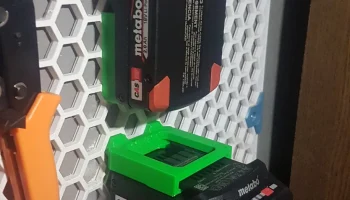 Крепление аккумулятора Metabo/Cas HSW