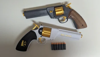 Бластер с дротиками Big-Iron