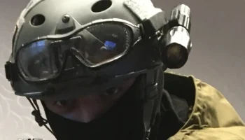 Подставка фонаря для шлема для страйкбола Подставка фонаря для шлема для страйкбола