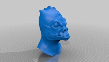 SW Bounty Hunter Bossk Голова/модель SW Bounty Hunter Bossk Голова/модель