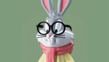Рождество в детстве Urban Bunny Bugs (new_Multi_STL)......