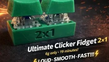 Ultimate Clicker Fidget 2×1 - громко, плавно, быстро!!... Ultimate Clicker Fidget 2×1 - громко, плавно, быстро!!...