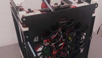 Задняя сетчатая панель во всю высоту Voron V0.2 1