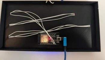 Двоичные часы с ESP32 и адресными светодиодами 2