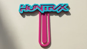 Huntrix закладка многоцветная готовность stl KPOP Demon ... 2