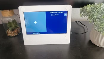 Desk Mate Zero, метеостанция raspberry pi Zero 2w с часа... 3