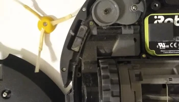 Привод боковой подметальной машины Roomba 4