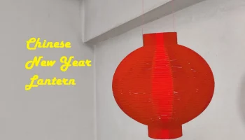 Прозрачный фонарь CNY в режиме вазы...