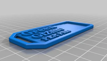 Этикетка и образец нити для 3D-печати...