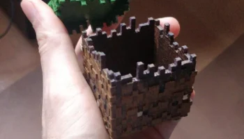 Подарочная коробка Minecraft Grass Block 4
