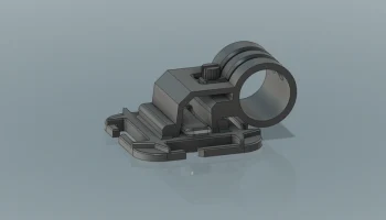 MOLLE | Крепление для ремня | Фонарный зажим | Гло-Туб 3