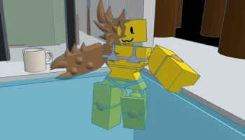 Шарнирная фигурка Radioline "Daughters of the ARG's" Roblox 4
