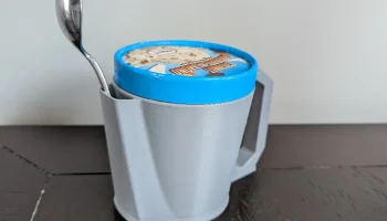 Пинтовый держатель для контейнера для мороженого с держат...
