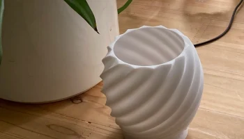 Лампа № 55 - Витой абажур для вазы Bambu Lamp Kit 001 Bas... 1