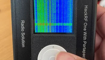 Панель HackRF Portapack V1 с динамиком 2