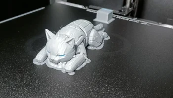 Фигурка шарнирного механического кота IRONBOX FlexiCat 2