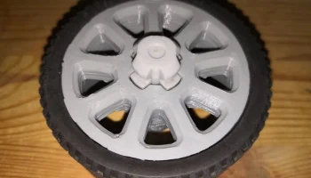 Обод для Dirt Crusher с обычными шинами, совместимый с Lego