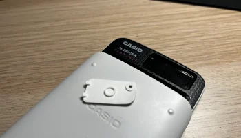 Крышка батарейного отсека калькулятора Casio fx-991 2