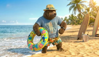 Bear/B&auml;r 5# WildRock Animals Лето 1