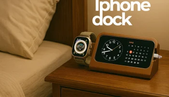 Док-станция для зарядки - Iphone 15 Pro Max с чехлом