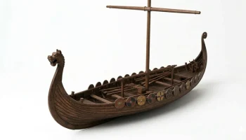 Баркас викингов Longship Danes Norse - Три модели 1