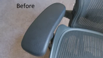 Замок подлокотника: Herman Miller Aeron 2