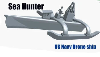 Дрон Sea Hunter ВМС США Дрон Sea Hunter ВМС США