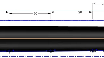 Гильза 88-мм снаряда kwk43 L/71 3