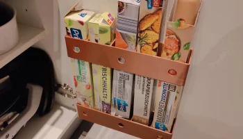 Baking Paper Holder for Kitchen Cabinet