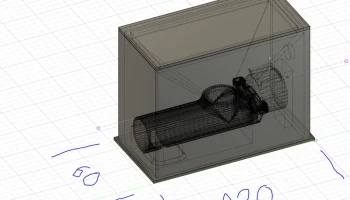 Крепление/кейс Juwel 120x60 для приводной кормушки 28BYJ-... 6