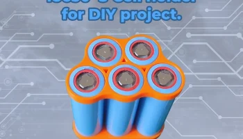 18650 Держатель для пяти ячеек для ваших проектов DIY.