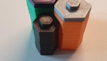 Hexa-hunt (настольная игра, полностью распечатанная в 3D) 3