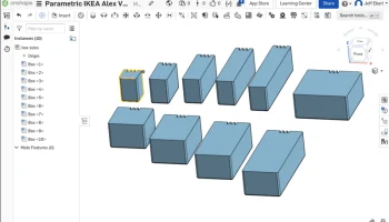 Ваза Mode IKEA ALEX с несколькими вставками... 1
