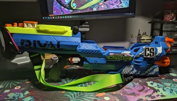 Крышка батарейного отсека Nerf Rival Nemesis - необычная... 7