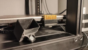 Ender 3 S1 - насадка-щетка и продувочное ведро с макросом... 2