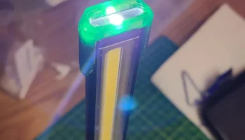 Ремонт наконечника фонаря Harbor Freight Stick (braun ил... 3