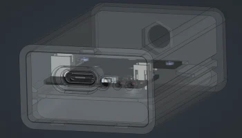 Корпус для модуля RAK 19003 и GPS 1
