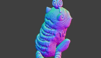 Подробный фанарт Derpy Jinu Demon Tiger Kpop охотники на... 5