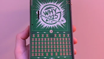 WHY2025 Чехол для значка 9