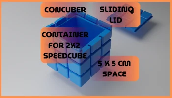 Конкубер || Контейнер Speedcube 2x2