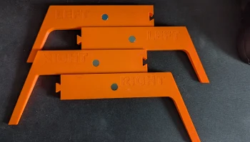 Prusa Core One Dust Protector 8x2 с закругленными магнита...