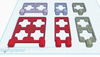 Магнитная основа MultiBoard Gridfinity 4