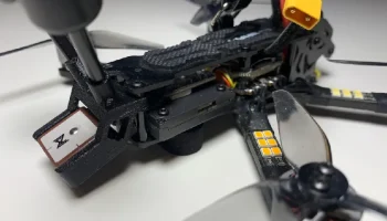 Антенна Walksnail и крепления GPS для DarwinFPV BabyApe I...