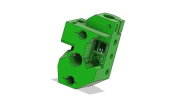 Селектор Prusa MMU2 с магнитом и открытым каналом FINDA в...