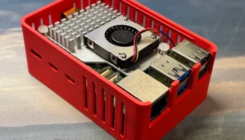 Корпус для Raspberry Pi 5 со шляпой NVMe 5