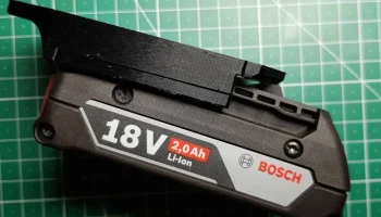 Держатель аккумулятора Bosch professional и Makita 18V 8