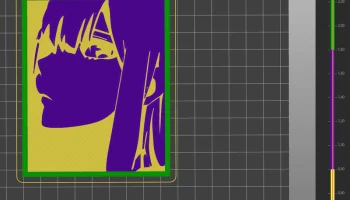 аниме девушка 2d обои