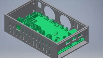 Корпус MKS Gen 1.4 (с держателем вентилятора 4040) 1
