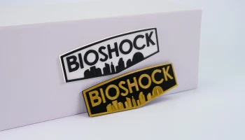 Магнит с логотипом Bioshock